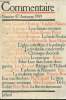 Commentaire Vol.12, n°47- Automne 1989 -Sommaire: Fin de l'Histoire?- L'Eglise et la politique- Economie et société- Politique française-Idées- ...