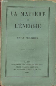La matière et l'énergie