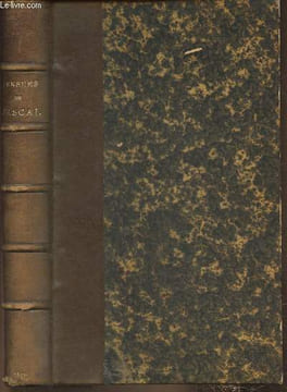 Pensées de Blaise Pascal rétablies suivant le plan de l'auteur- D'après les textes originaux accompagnés des additions et des variantes de Port-Royal ...