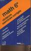 "Math 6e- Révisions, exercices corrigés (Collection ""Guides plus"")". Boursin Jean-Louis