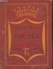 Poésies (Grande Collection Trianon n°1). Villon François