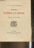 "Petits po&egrave;mes en prose (Collection ""Les belles oeuvres litt&eacute;raires"")". Baudelaire Charles