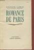 Romance de Paris. Carco Francis