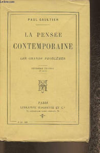 "La pensée contemporaine (Collection ""Les grands problèmes"")"