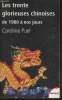 "Les trentes glorieuses chinoises de 1980 à nos jours (Collection ""Tempus"")". Puel Caroline