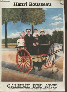 Galerie des arts - septembre/octobre 1984- n°225- Sommaire: Un peintre dui Dimanche, le Douanier Rousseau- Georges mathieu: la culture obligatoire- Attention au coeur fragile par Tribouillois Serge- portraits- Les livres d'art- Les antiquaires, le meuble