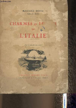 Charmes et leçons de l'Italie. Denis Maurice