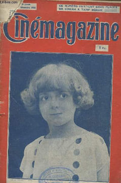 Cinémagazine- n°52 -28 Décembre 1923- Sommaire: Passer du grave au dous, Lancements, Un justicier à 4 pattes- Le secret de Polichinelle-La légende de ...