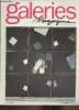 Galeries magazine n°7- Novembre 85. Hayat Yves, Adler Philippe, Jones Alan, Taylor N.
