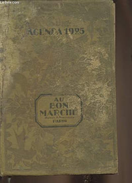 Agenda 1925- Au bon marché. Collectif