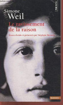 "Le ravissement de la raison (Collection ""Sagesse"")". Weil Simone, Barsacq Stéphane