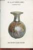 Catalogue de vente aux enchères/14-15 décembre - Collections de Bernard Guidet de P..., Antiquités méditerranéennes, verres irisés, lampes à huiles, ...