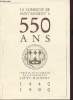 La commune de Saint-Maixent à 550 ans- Comité du 550e anniversaire- 1440-1990. Collectif