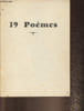 19 po&egrave;mes. Collectif