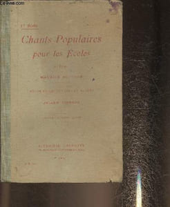 Chants populaires pour les écoles, Poésies par Maurice Bouchor