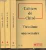 3 volumes/Cahiers de Chiré n°9, 10 et 11- Bons et mauvais livres, 30ème anniversaire, rétrospective d'une décennie. Collectif