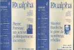 2 volumes/ Dualpha n°1 et n°2/3 Mai/Juin/Juillet/Aout/Septembre/Octobre 1998- Pierre Fresnay, un acteur politiquement incorrect- Maurice Bardèche, le ...