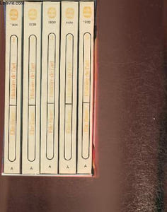5 volumes/Histoire de l'art- L'art antique, L'art médiéval, L'art Renaissant, L'ar moderne tomes I et II