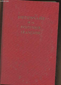 Dictionnaire de la politique française