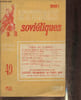 Etudes sovi&eacute;tiques n&deg;49 Mai 1952-Sommaire: Du travail imm&eacute;idat pour 2 millions d'ouvriers- 5e baisse des prix en U.R.S.S.- Quand la Volga se pare de ...