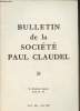Bulletin de la Société Paul Claudel n°26 (Avril-Mai-Juin 1967)-Sommaire: Paul Claudel, Correspondance avec l'Abbé Casy Rivière par Jean Guitton- Des ...