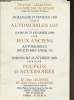 Catalogue de vente aux enchères- 19, 25 et 26 février 1989- Galerie de Chartres- Automobiles, Jeux anciens, pouppée et accessoires. Collectif