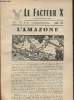 Le facteur X n°16- Avril 1955- L'amazone-Les yeux de l'homme du XX-ème siècle-Dénombrements et probabilités- Histoire de soucoupes- etc. Collectif