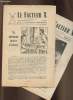 Le facteur X n°18 et 19- juillet-Aout et Octobre 1955. Collectif