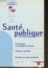 Santé publique n°1- Vol 10- 11- Mars 1999. Ganry O., Dubreuil A., Laplace L., Baumann M, etc