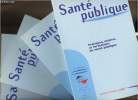 Lot de supplément à Santé publique Vol 19,20,21,23 - n°1,3,4,6 (4 volumes, n°2 et 5 manquants)-Sommaire: Pratique, méltiers et formations de santé ...