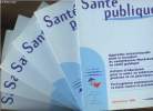 Santé publique Vol 20- n°1 à 6 (6 volumes)- Janvier à Décembre 2008-Sommaire: Approche interculturelle pour le transfert de compétences Nord-Sud en ...
