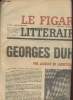 Le figaro littérature n°1044- 21 avril 1966-Sommaire: Georges Duhamel par Jacques de Lacretelle- Hastings for ever par Dominique Jamet- Pour Aimé ...