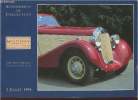 Catalogue de vente aux enchères/ Automobiles de collection- Compagnie Monttessuy- 2 Juillet 1994. Collectif