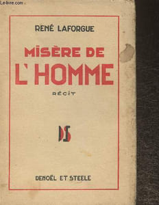 Misère de l'homme - récit