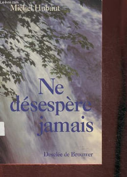 Ne désespère jamais. Hubaut Michel
