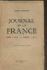 Journal de la France Mars 1939-Juillet 1940. Fabre-Luce Alfred