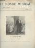 Le monde musical- 4e année, n°1- 31 Janvier 1937. Collectif