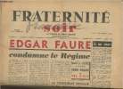 Fraternité française soir n°5- Samedi 12 octobre 1957. Collectif