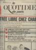 Le quotidien de Paris n°21- Samedi 27- Dimanche 28 avril 1974-Sommaire: Entrée libre chez Chaban-Jobert fait son devoir: il choisit Chaban- Royer: ...