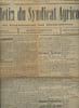 Bulletin du Syndicat Agricole n&deg;25- Mardi 22 Juin 1926. Collectif