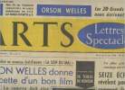 Arts (lettres, spectacles) n°673- Du 4 au 10 juin 1958. Collectif