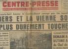 Centre-presse n°4, 18e année- Jeudi 5 Janvier 1961-Sommaire: Depuis 48h, le Centre-Ouest ravagé par les inondations: Poitiers et la Vienne sont les ...