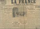 La France de Bordaux du Sud-Ouest n° du vendredi 20 novembre 1931- 44e année-Sommaire: La prise de Tsitsika et ses conséquences- Les entretiens ...