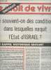 Le droit de vivre- témoignage- Se souvient-on des conditions dans lesquelles naquit l'Etat d'Israël?. Aymon Jean-Paul