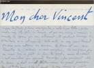 Dépliant sur le livre: 45 lettres à Vincent, Théo et Jo Van Goh par Douglas Cooper et Paul Gauguin. Collectif
