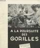 A la poursuite des gorilles- Plaquette souvenir des conférences Mahuzier. Collectif