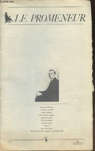 Le promeneur XIII, mi-décembre-Sommaire; Les folies Ziegfeld par Edmund Wilson- Tête colossale olmèque par Severo Sarduy- L'été du désastre par Renaud Camus- L'escale à S par Bernard Turle-etc.