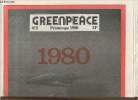 Greenpeace n°2- Printemps 1980-Sommaire: Le printemps des baleines- Pacific Swan en cas d'accident-La France doit se mouiller- Les dauphins ...