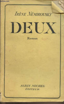 Deux- roman. Némirovsky Irène