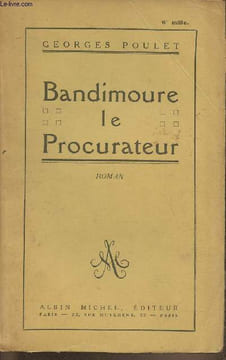 Bandimoure le procurateur- roman. Poulet Georges